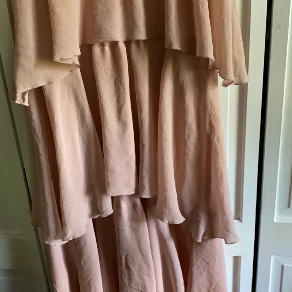 maxandcleo Dusty Rose 100% Silk Dress - Picture 7 of 8